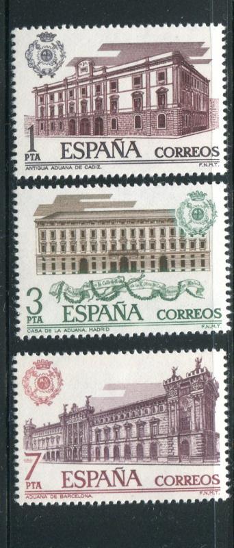 Spain #1951-3 Mint