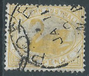 Western Australia, Sc #74, 2d Used