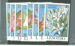 Lesotho #949-956 Mint (NH) Single (Complete Set) (Flowers)