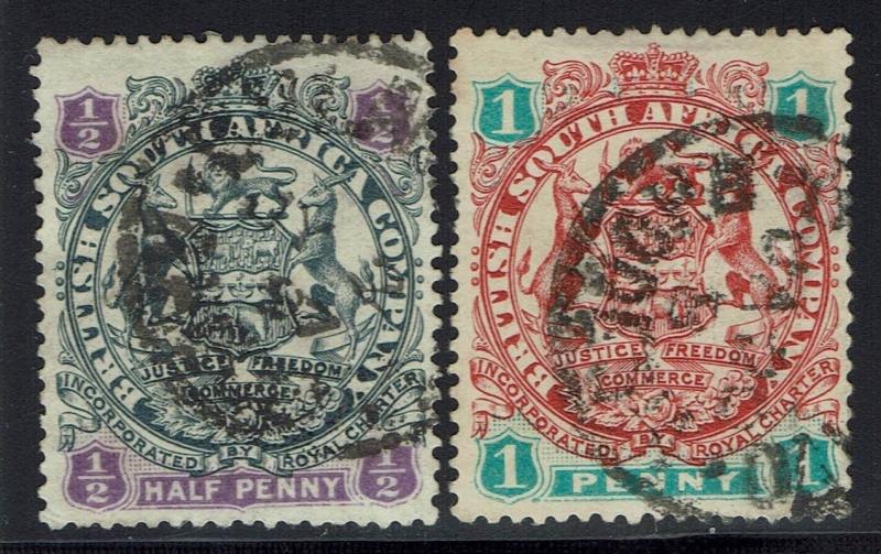 Rhodesia SG# 41 and 42, Used -  Lot 010216