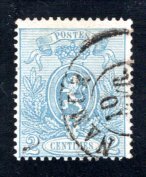 Belgium #25b  perf 15,  F/VF  Used,   CV $90.00  ....   0580026