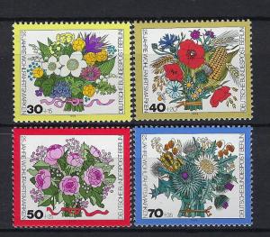 Germany Berlin Scott # 9NB110 - 9NB113, mint nh