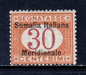 SOMALIA — SCOTT J4 — 1906 30c POSTAGE DUE ISSUE — MNH — SCV $52+