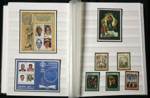 COLLECTION OF ST. VINCENT GRENADINES STAMPS & MINIATURE SHEETS IN AN ALBUM