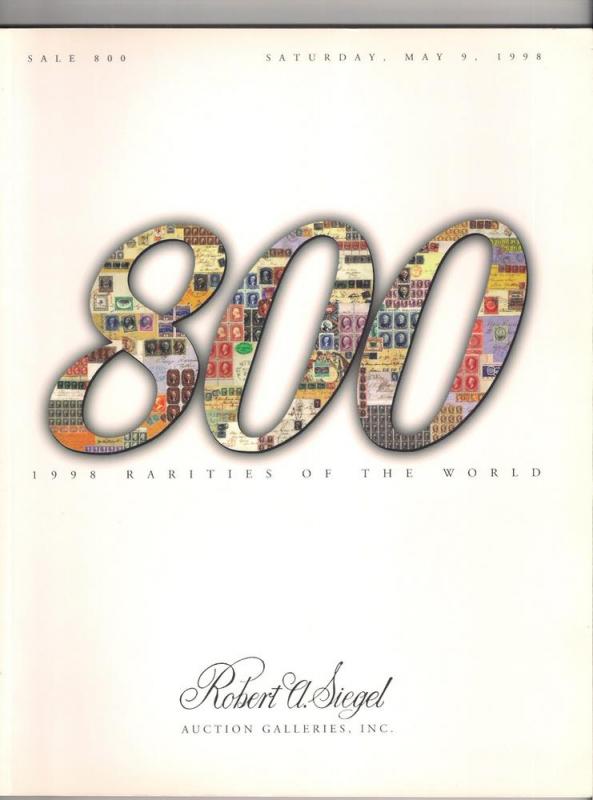 Rarities of the World: Siegel Auction #800 included 120b