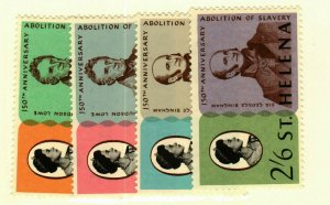 St Helena #205-8 MNH