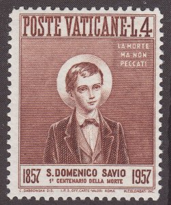 Vatican City 219 St. Domenico Savio 1957