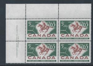 Canada #413 UL PL BL Postal Service 5