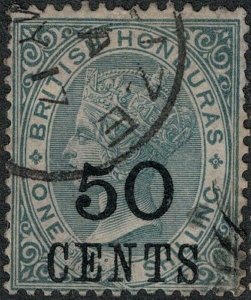 British Honduras 1888-1889 SC 32 Used 
