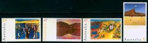 Australia Scott 1357-1360 MNH, 1994 issue, Australia Day, Paintings, set of 4