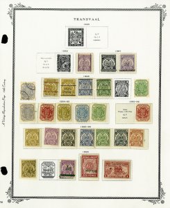 Transvaal Clean Mint 1800s to 1906 Stamp Collection