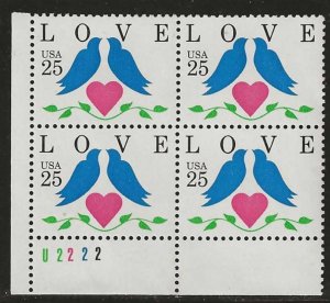 #2440 MNH Plate Block