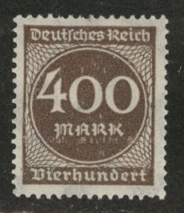 Germany Scott 232 MH* 1922 stamp