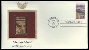 #3773 Ohio Statehood Gold FDC