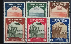 Tripolitania C43-48 MH 1934 set (ak2808)