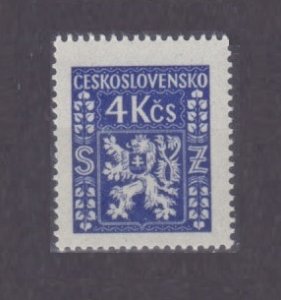 1947 Czechoslovakia D13 Coat of Arms