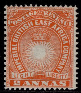 BRITISH EAST AFRICA QV SG6, 2a vermilion, M MINT.