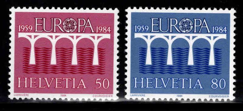 Switzerland Scott 747-748 MNH** Europa 1984 stamp set