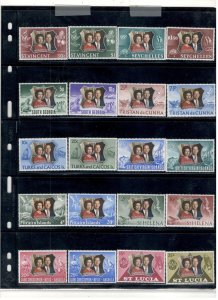 BRITISH COMMONWEALTH COMMON DESIGN SCOTT# CD324, MNH OG COMPLETE SET SCV $32.65