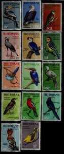 Botswana 19-32 MNH Birds SCV74.35