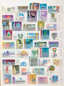 United Nations 1970s/90s Used Collection (Apx 130 Items) ZK2284