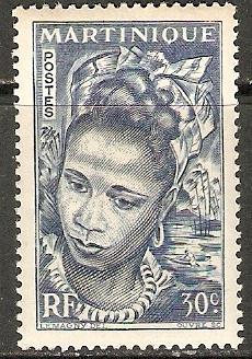 1947 Martinique Scott 218 Martinique Girl  MNH