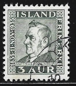 Iceland #195   used