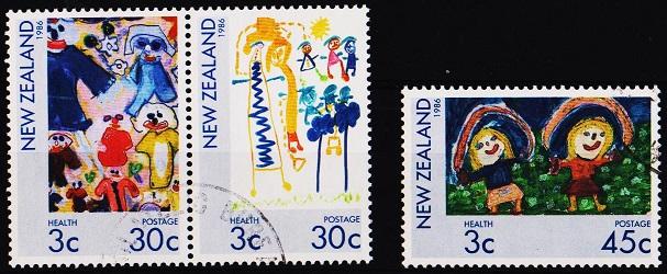 New Zealand. 1986 Health S.G.1400/1402 Fine Used