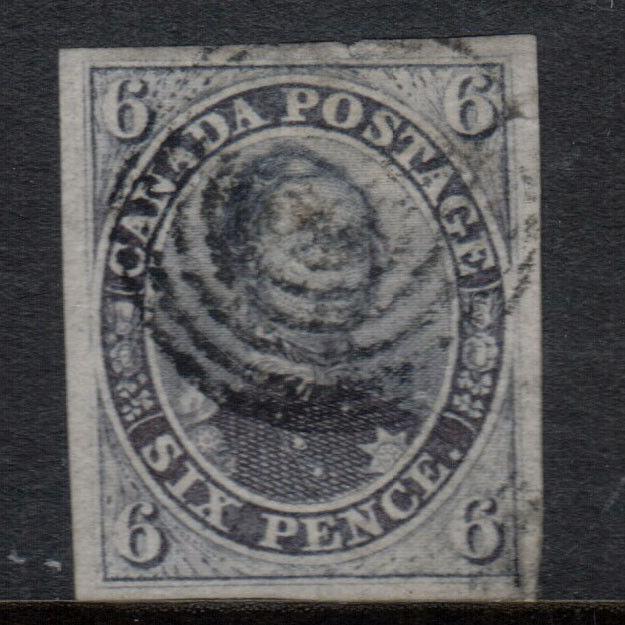 Canada #2 Extra Fine Used With Four Large Margins