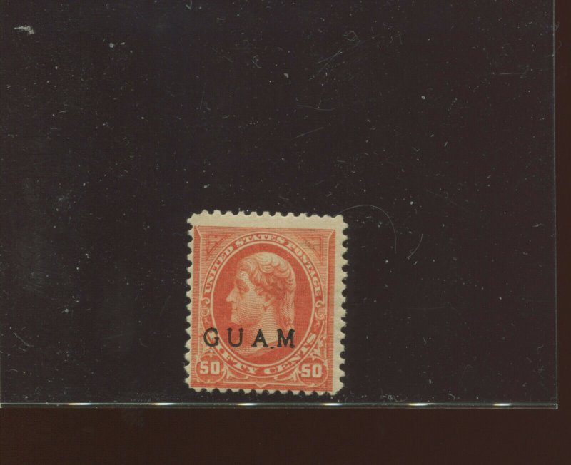 Guam Scott 11 Overprint Mint Stamp  (Stock Guam 11-1)