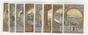 Russia Scott B113-120 MNH** 1978 semi-postal set