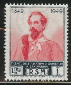 San Marino Scott 296 MH* 1949 set