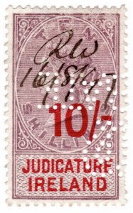 (I.B) QV Revenue : Judicature Ireland 10/- (1895)