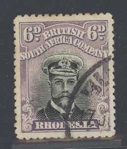 Rhodesia (1890-1923) #127 Used Single