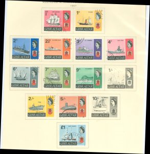 Gibraltar #186/199 Used Multiple