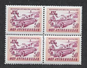 YUGOSLAVIA- TRIESTE  SC# 81 B/4 FVF/MNH 1953