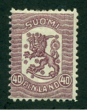 Finland 1918 #114 MH SCV(2018) = $0.70