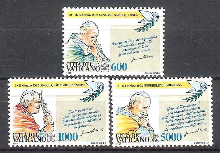 1993 - Vatican Sc# 927-930 - Mint VF/NH