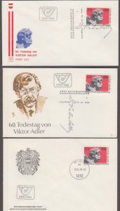 AUSTRIA  SC #1139 FDC 100th ANN of RAAB-ODENBURG-EBENFURT RAILROAD