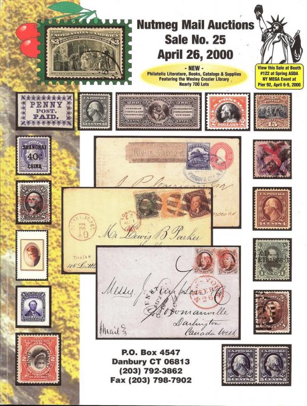 Nutmeg Stamp Sales - United States Stamps and Postal Hist...