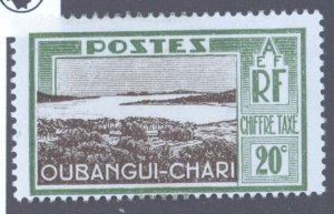 Ubangi, Scott #J14, MH