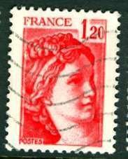 France; 1978; Sc. # 1572;  Used Single Stamp