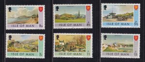 Isle of Man #52-59 MNH 1973 definitive set . views