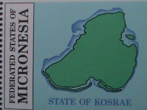 ​MICRONESIA -1984 SC#1-4  POSTAL SERVICE INAUGURATION MNH IMPRINT-BLOCK   VF