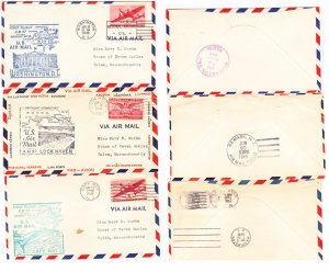 USA covers - First Flight AM97 - 1949