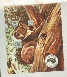 Vietnam/North (Democratic Republic) #1438v Mint (NH) Souvenir Sheet (Fauna)