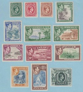 JAMAICA 116 - 128  MINT HINGED OG * NO FAULTS EXTRA FINE! - W102