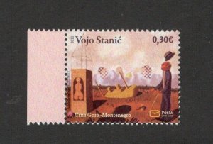 MONTENEGRO - MNH TAMP - FAMOUS - VOJO STANIC - ART - 2011.