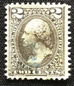 US #RB12a Used Revenue Single George Washington