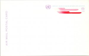 United Nations, New York, Government Postal Card